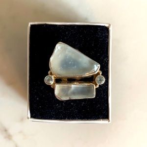 Hand crafted artisan ring.